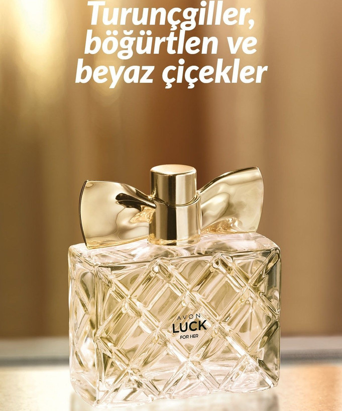 ادوپرفیوم زنانه luck از برند avon